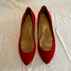 Talbots Red Flats